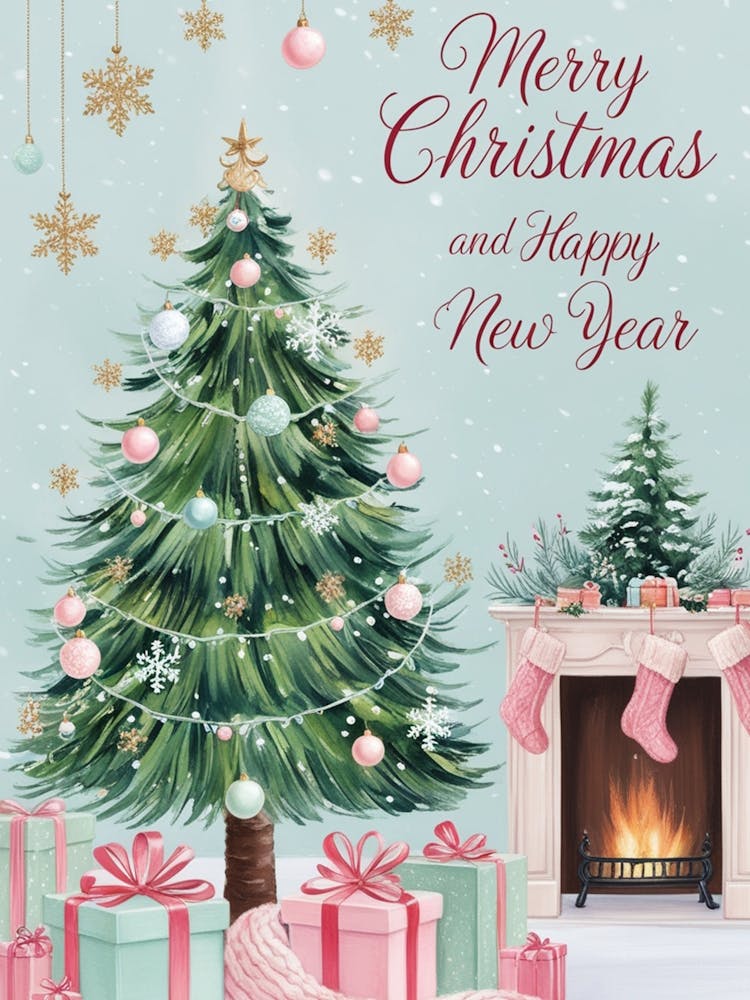 Frohe Weihnachten und ein glückliches neues Jahr 5