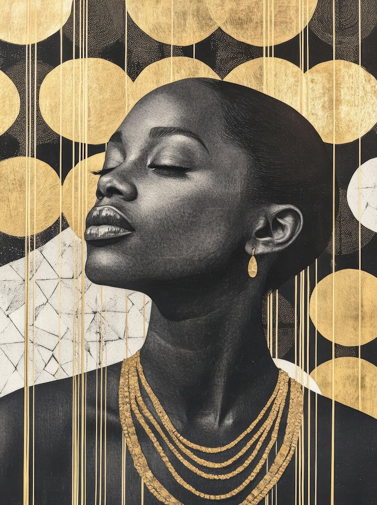 Gold And Black 130