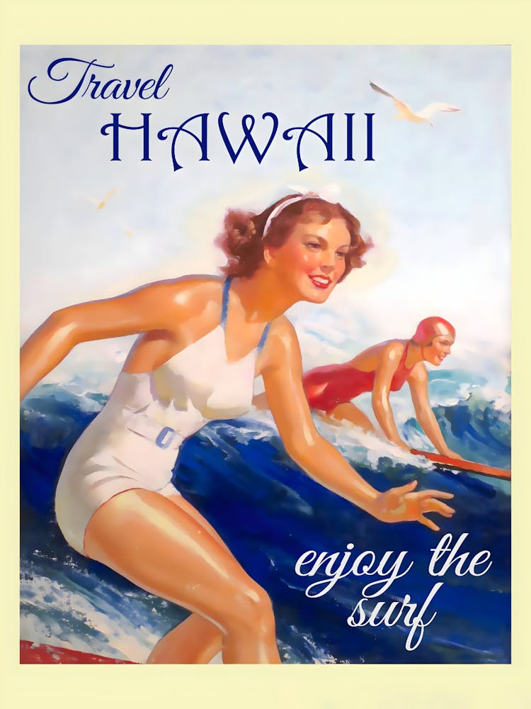 Travel Hawaii Enjoy The Surf