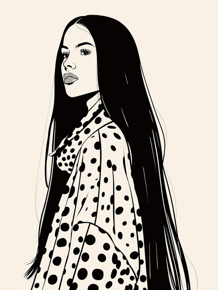 Polka Dot Girl 8