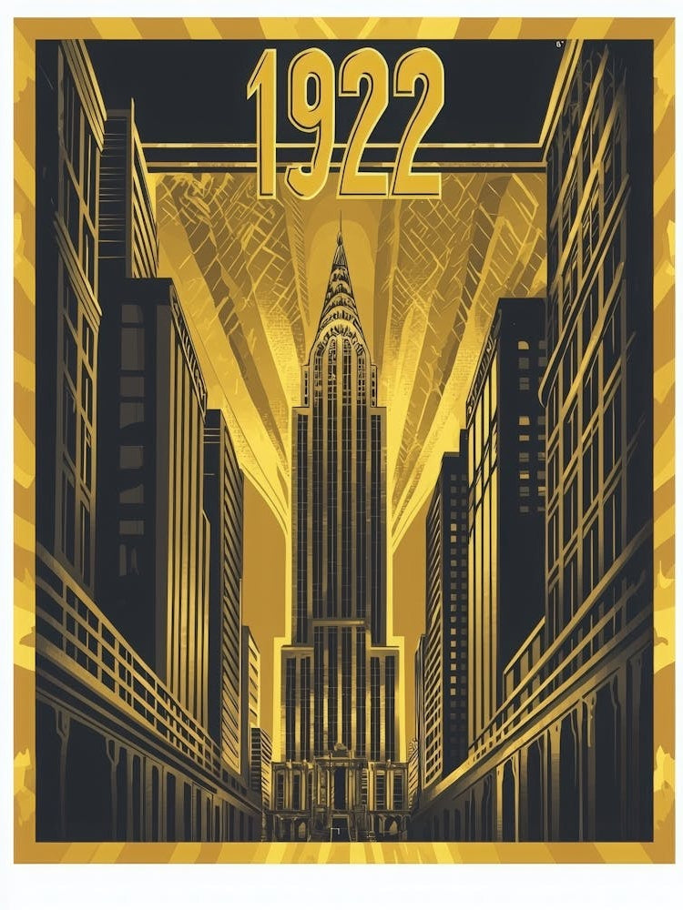 Aihrgdesign A Vintage Poster Showcasing Art Deco Architecture 29ab8674 B2e7 40c7 Abd3 Cc0a1d29ae62 2