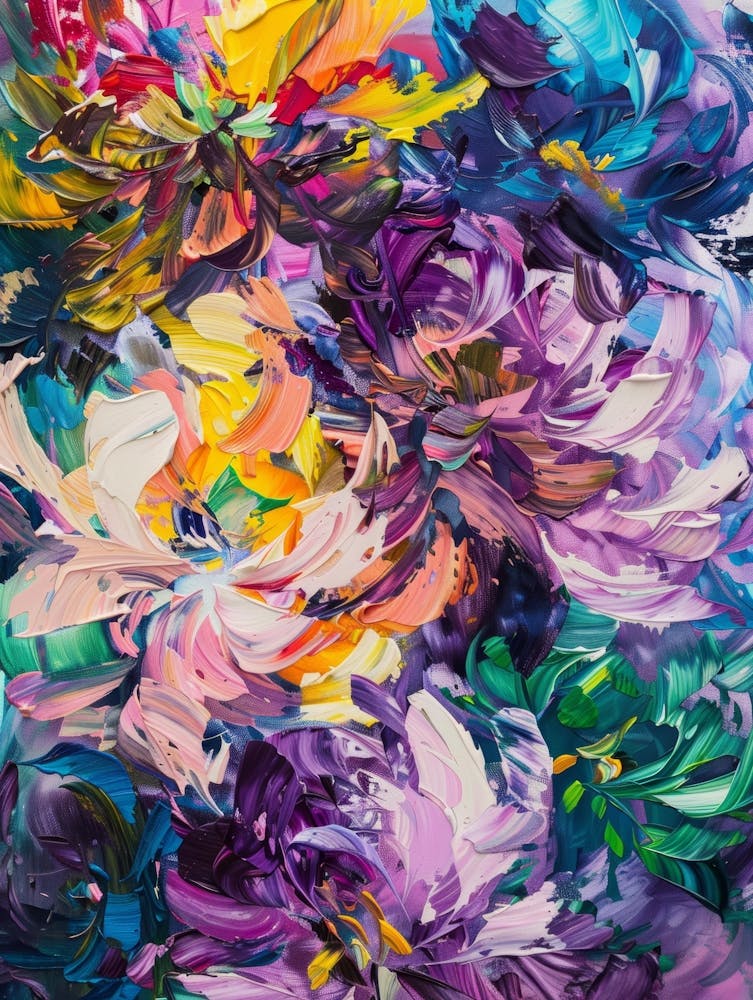 Abstrakte Blumen 7