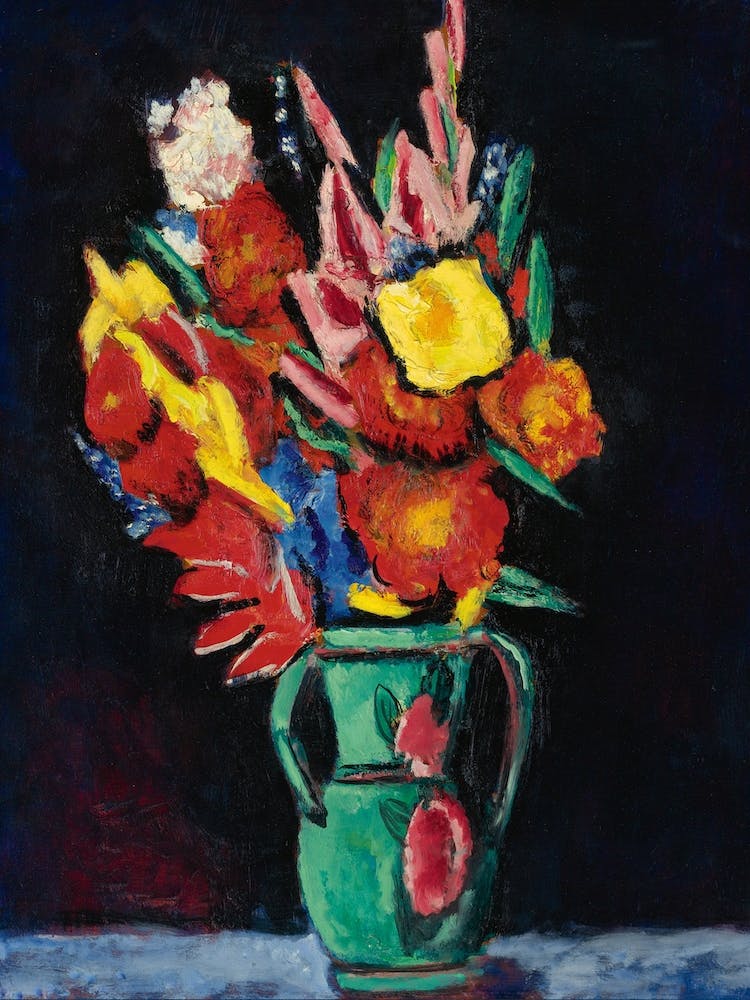 Still Life With Flowers, Marsden Hartley