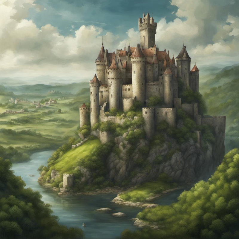 an amazing castle