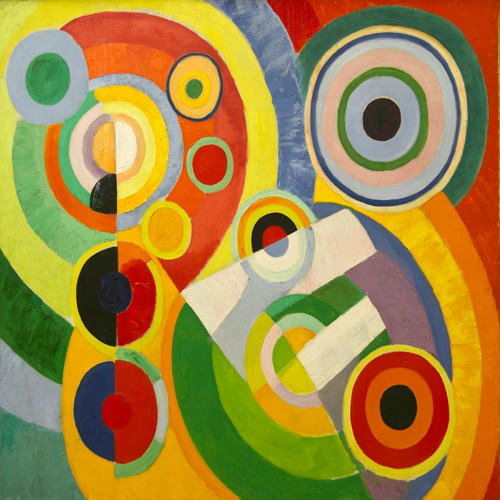 Robert Delaunay Rythme Joie De Vivre