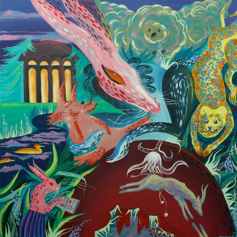 Fantasy original oil painting