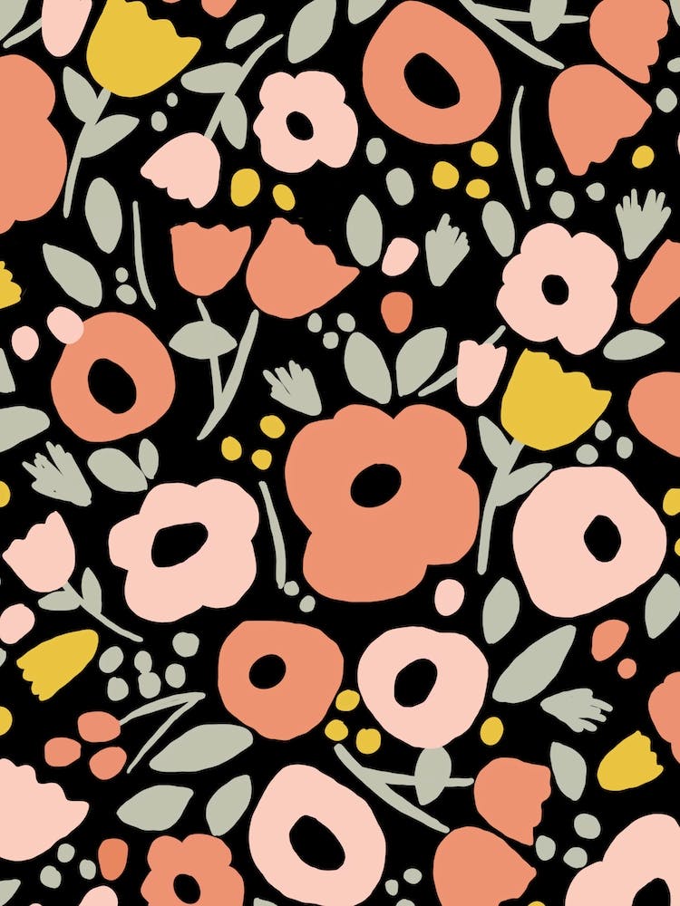 Dark Floral