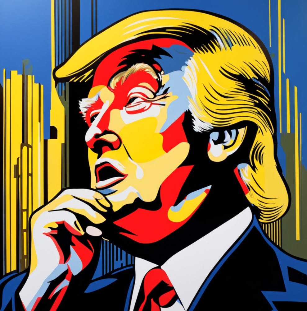 Glitchy Trump