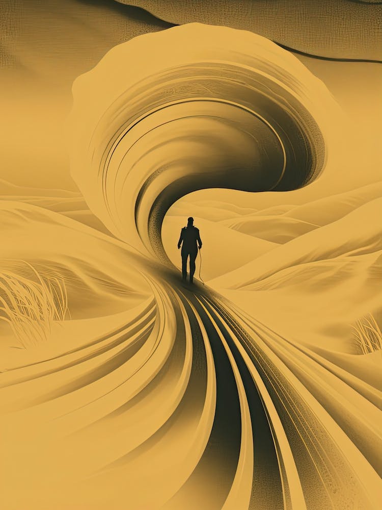 Dune Fan Art Yellow