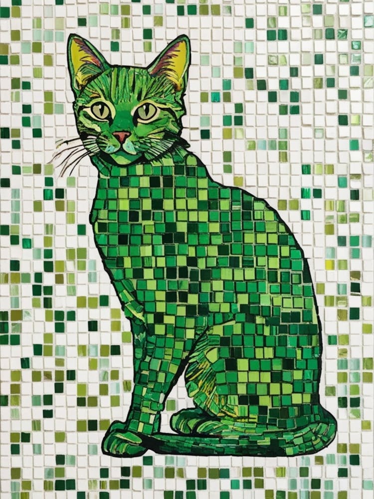 Green Cat 1