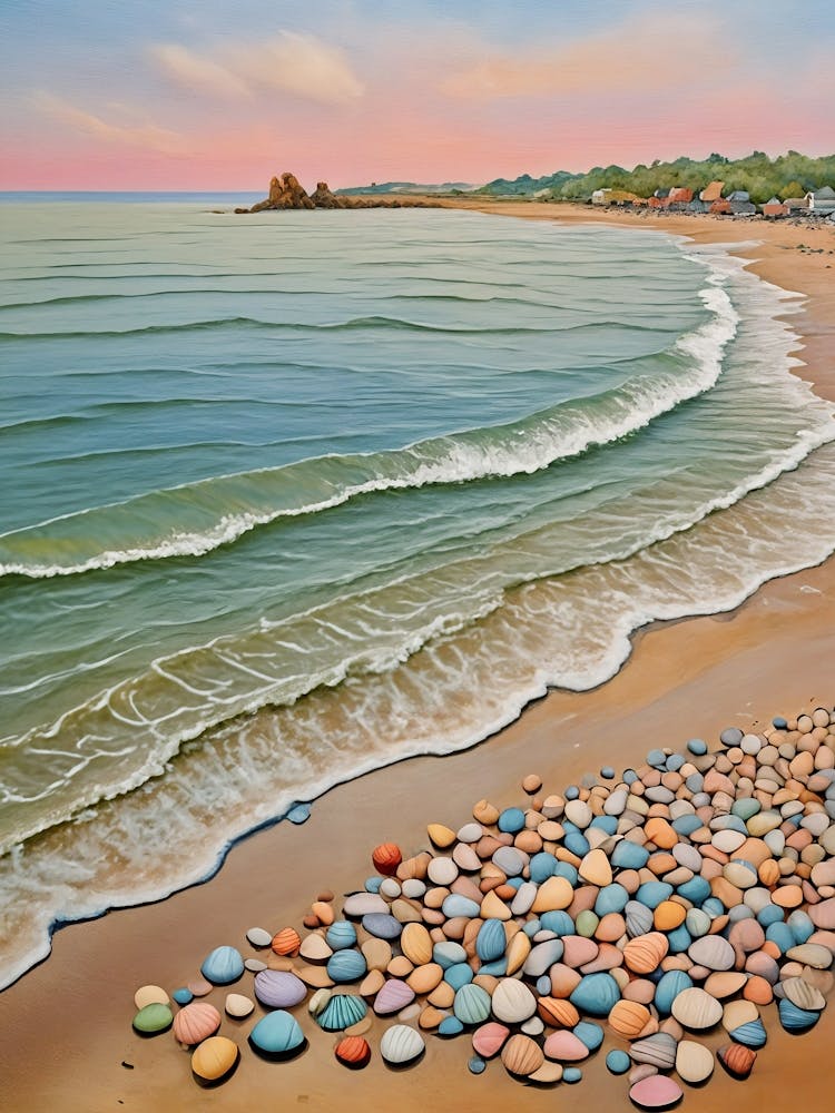Pebbles On The Beach