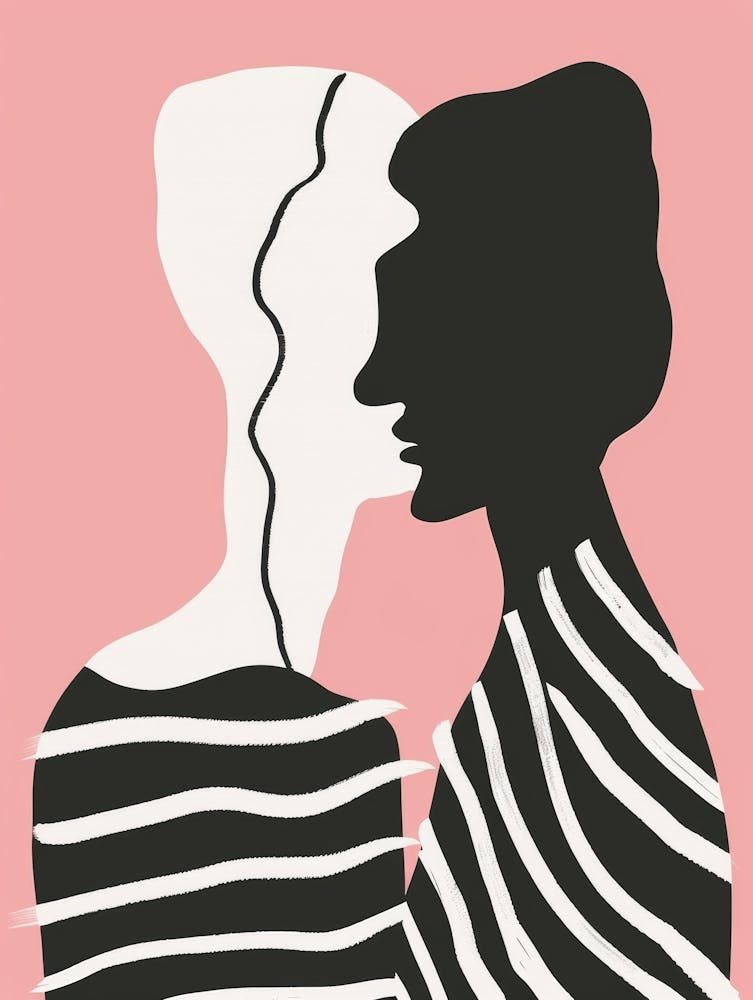 Two People Kissing 3