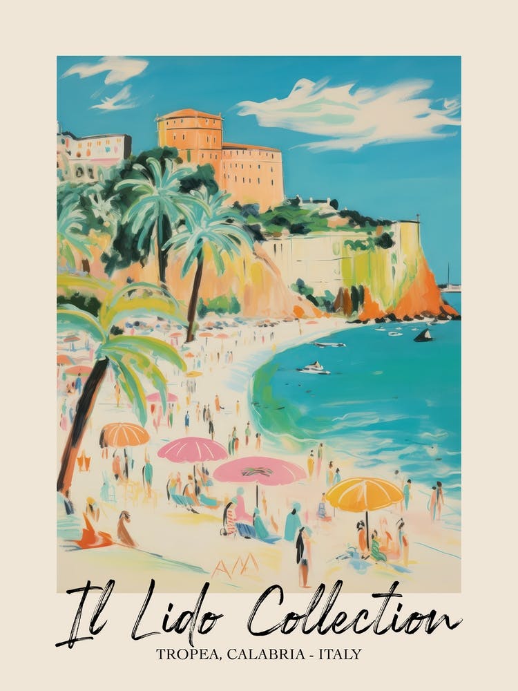 Tropea, Kalabrien, Italien - Il Lido Collection Beach Club Poster 3