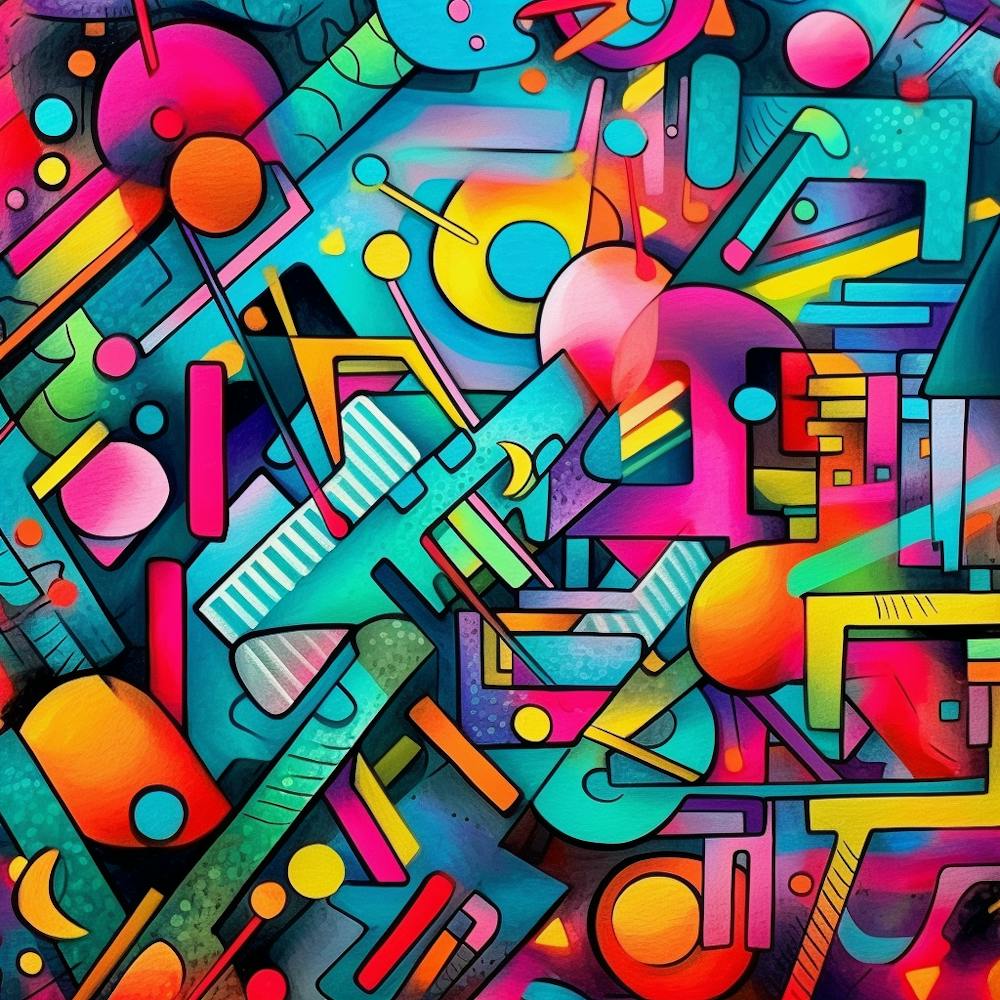 Abstract Colorful Abstract Background