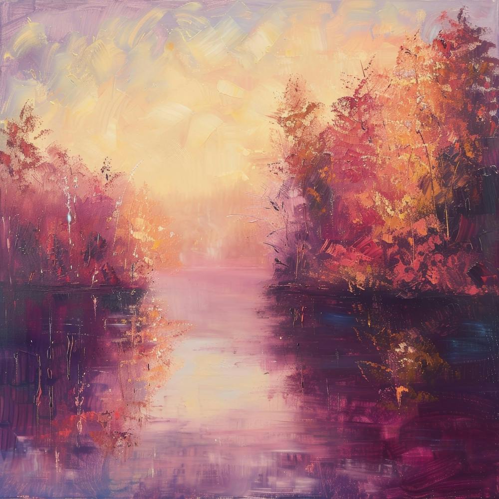 Sunset By The Lake 12