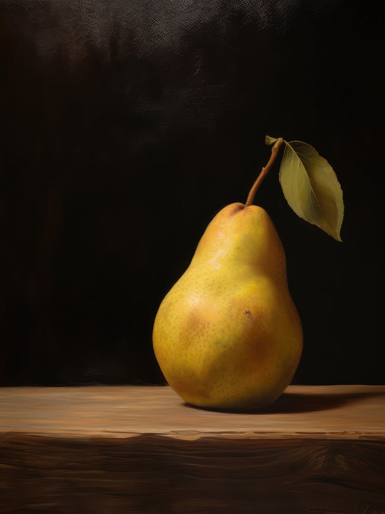 Pear Still Life Painting