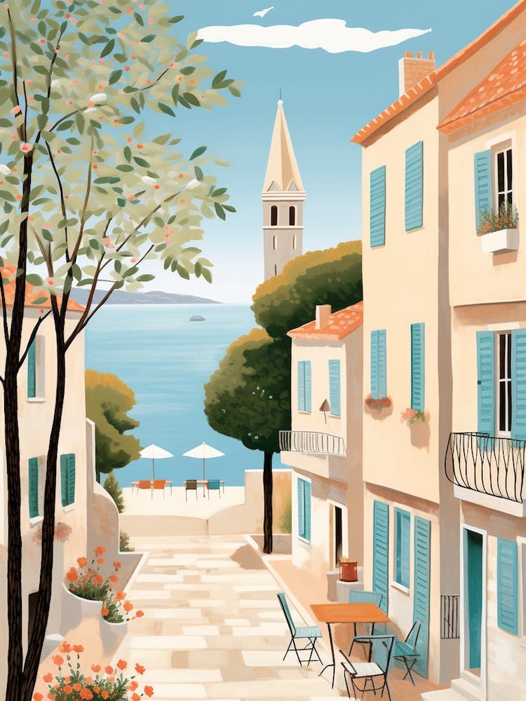Zadar Croatia 2 Illustration