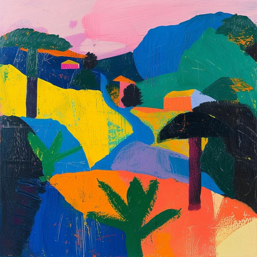 Abstract Travel Collection Cameroon 1
