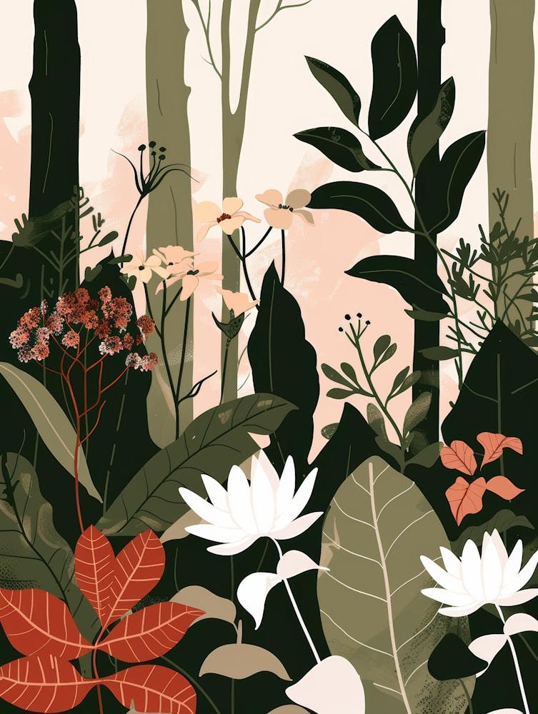 Flora And Fauna Illustration