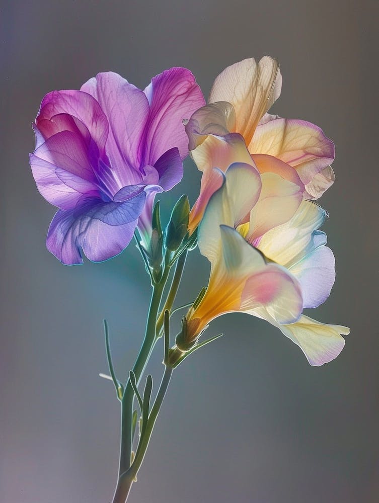 Iridescent Flower Freesia 2