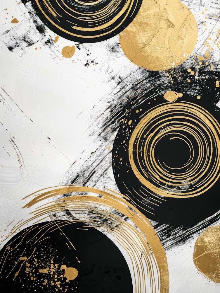 Abstract Circles Canvas Print 20