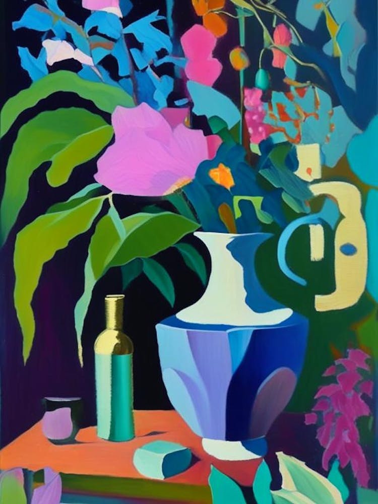 Ganna Walska Lotusland, Usa Abstract Still Life
