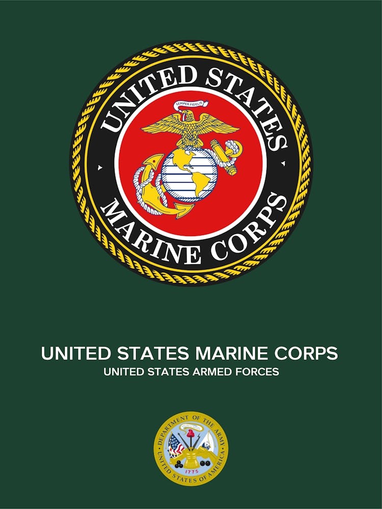 United States Marine Corps Usa Print