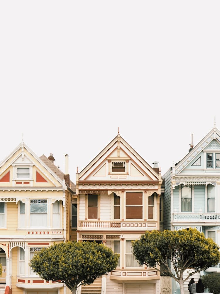 Painted Ladies Häuser