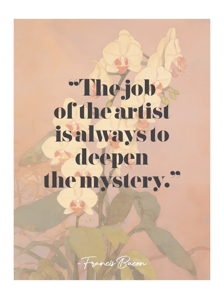 Art Quote By Francis Bacon