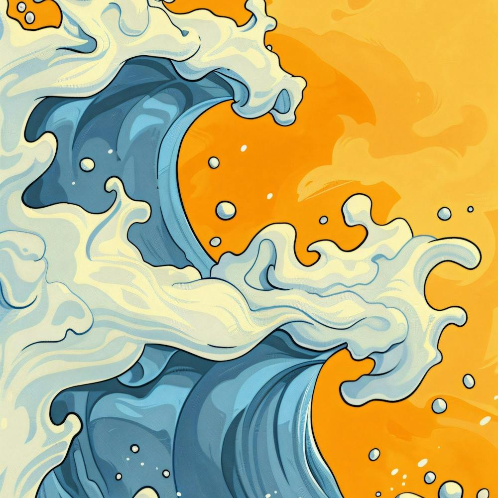 Wave Breaking Asian Style