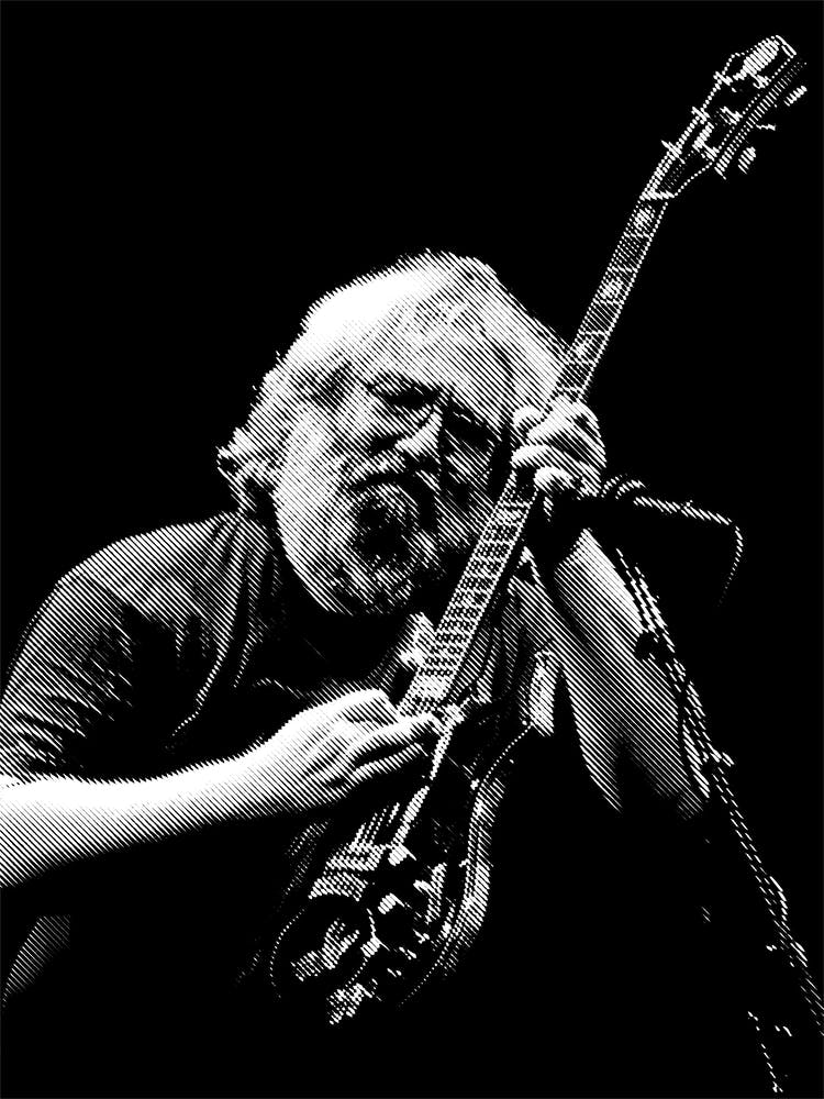Jerry Garcia Line Art 2