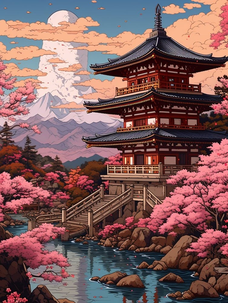 Japan Pixel Art 4
