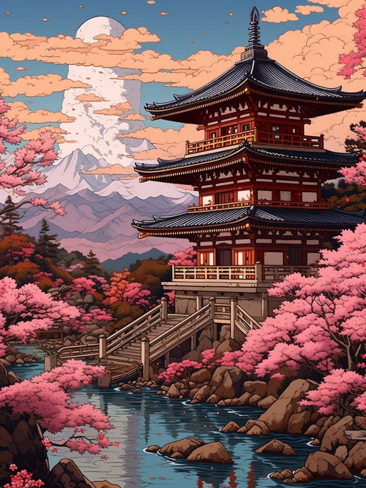 Japan Pixel Art 4
