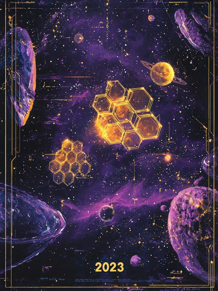Aihrgdesign A Celestial Science Poster Showcasing New Cosmic 3