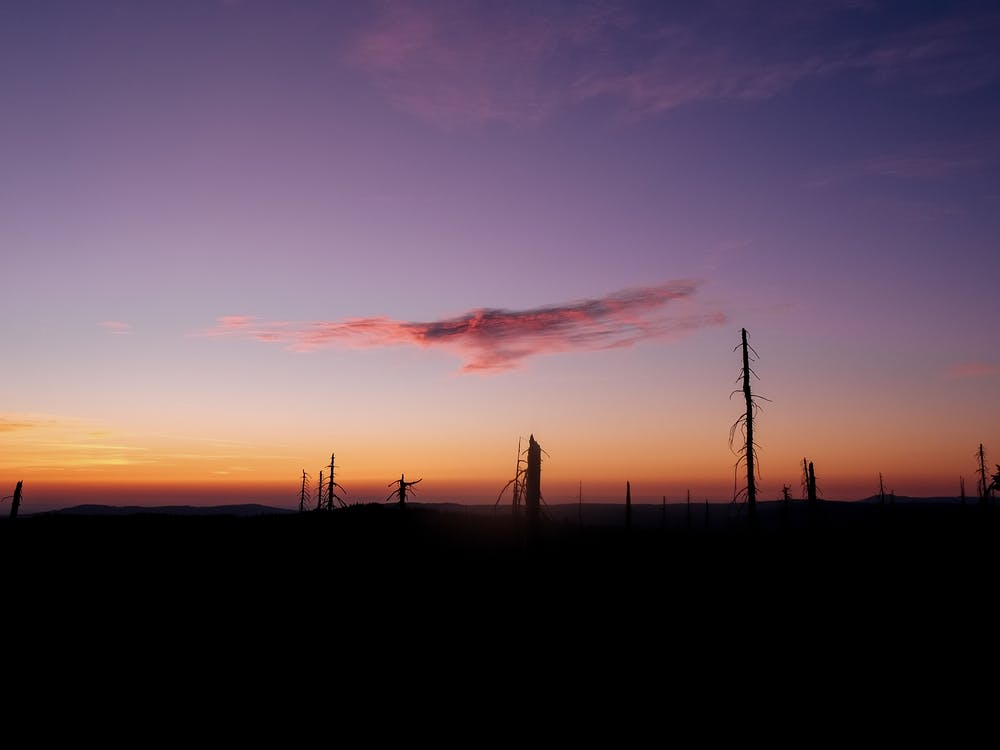 Sunrise and clouds 4:3