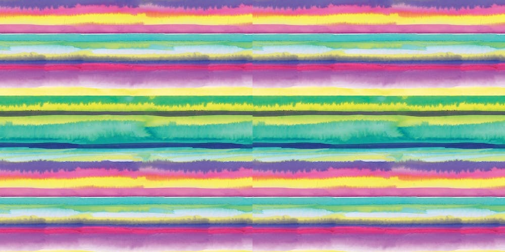 Watercolour Stripe