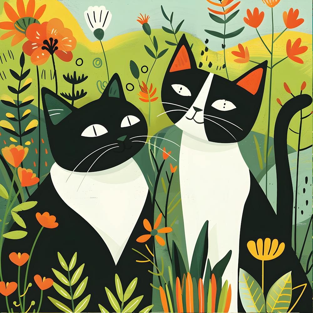 Purr Fect Garden Dwellers