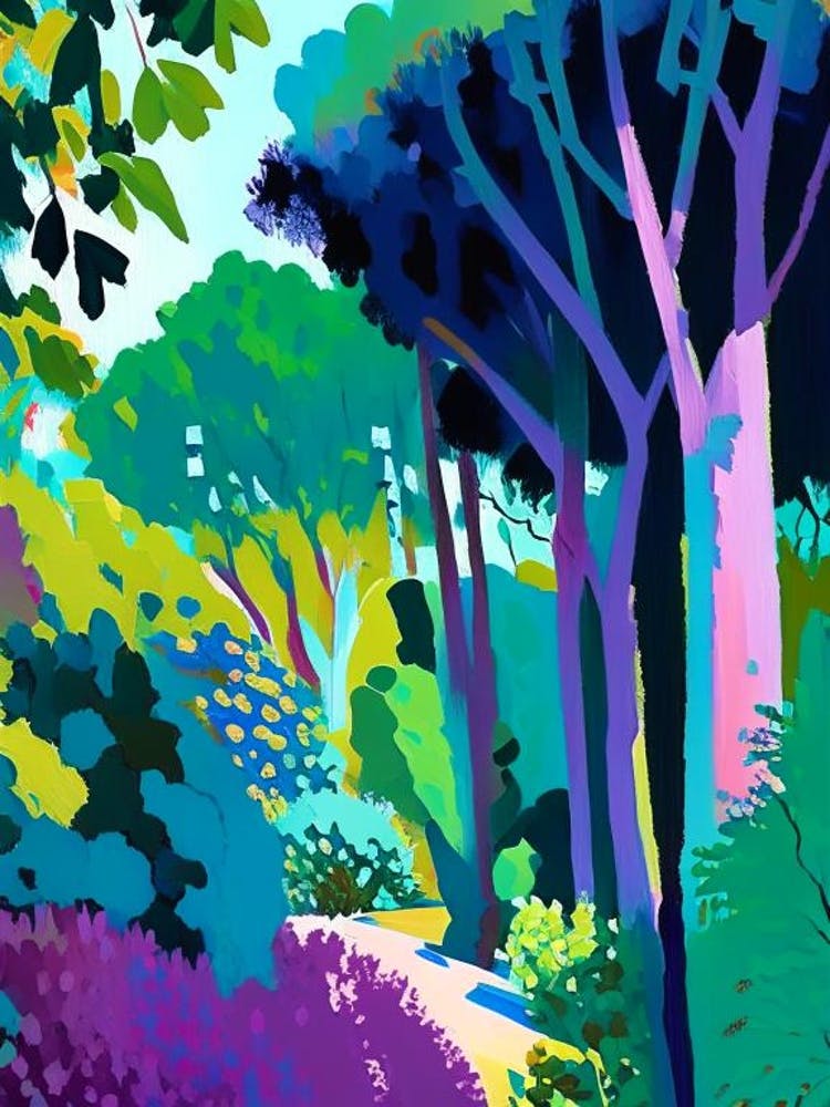 Dubrovnik Arboretum, 1, Croatia Abstract Still Life