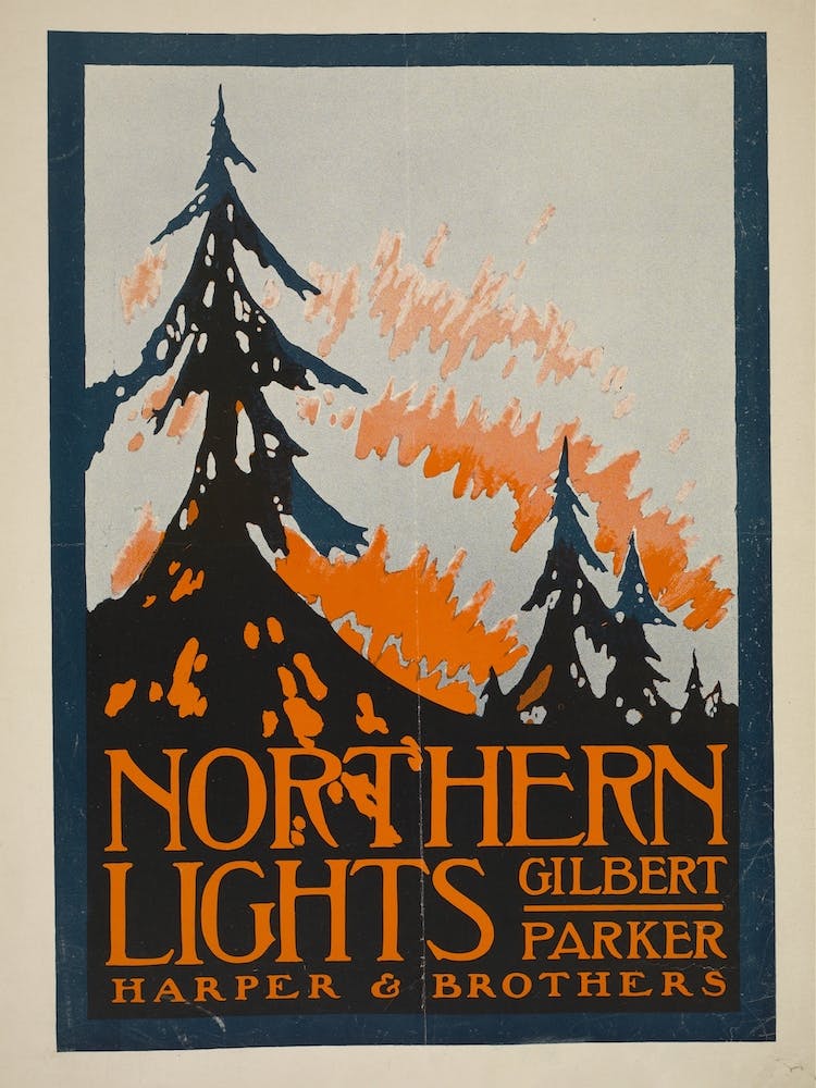 Northern Lights Book Cover Poster