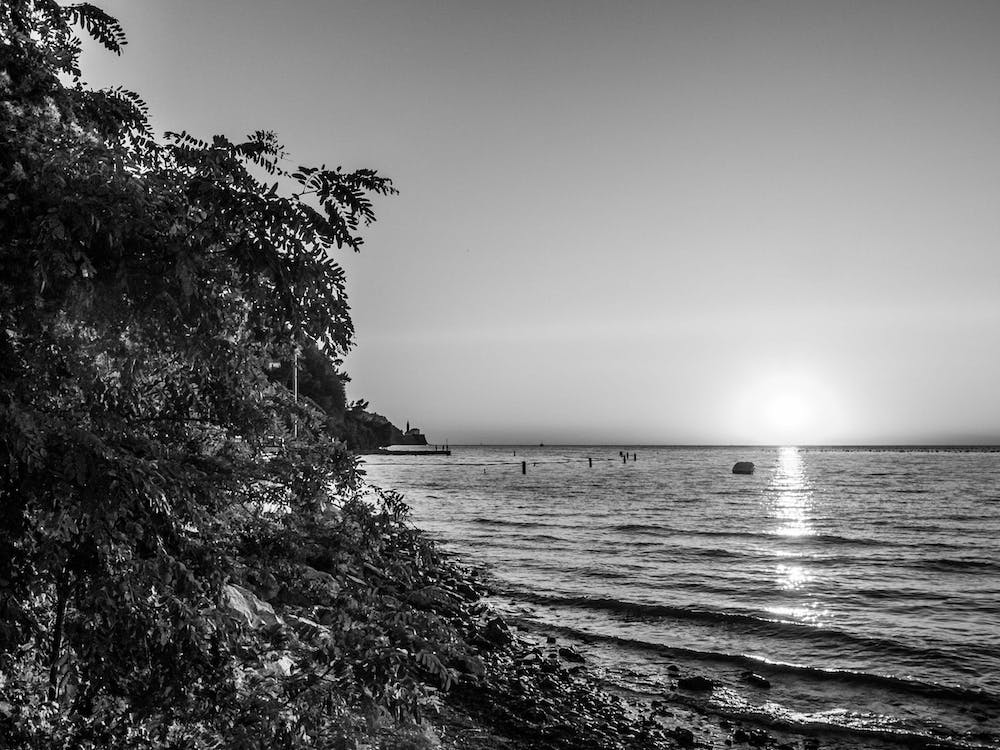 Sunset At Slovenian Coast