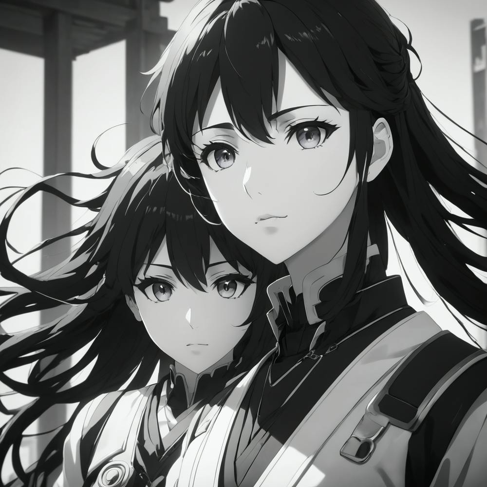 Two Anime Girls