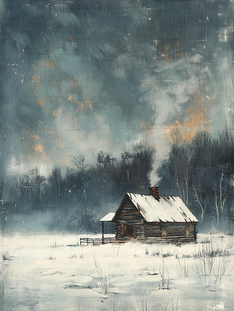 Cabin In The Snow