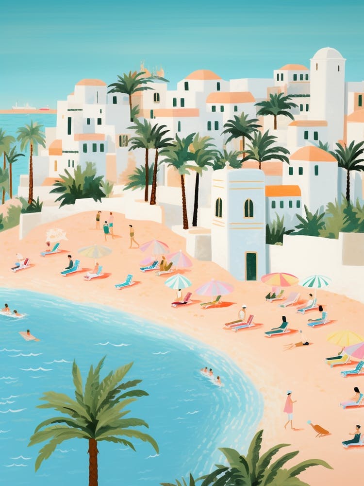 Hammamet Tunisia 2 Illustration