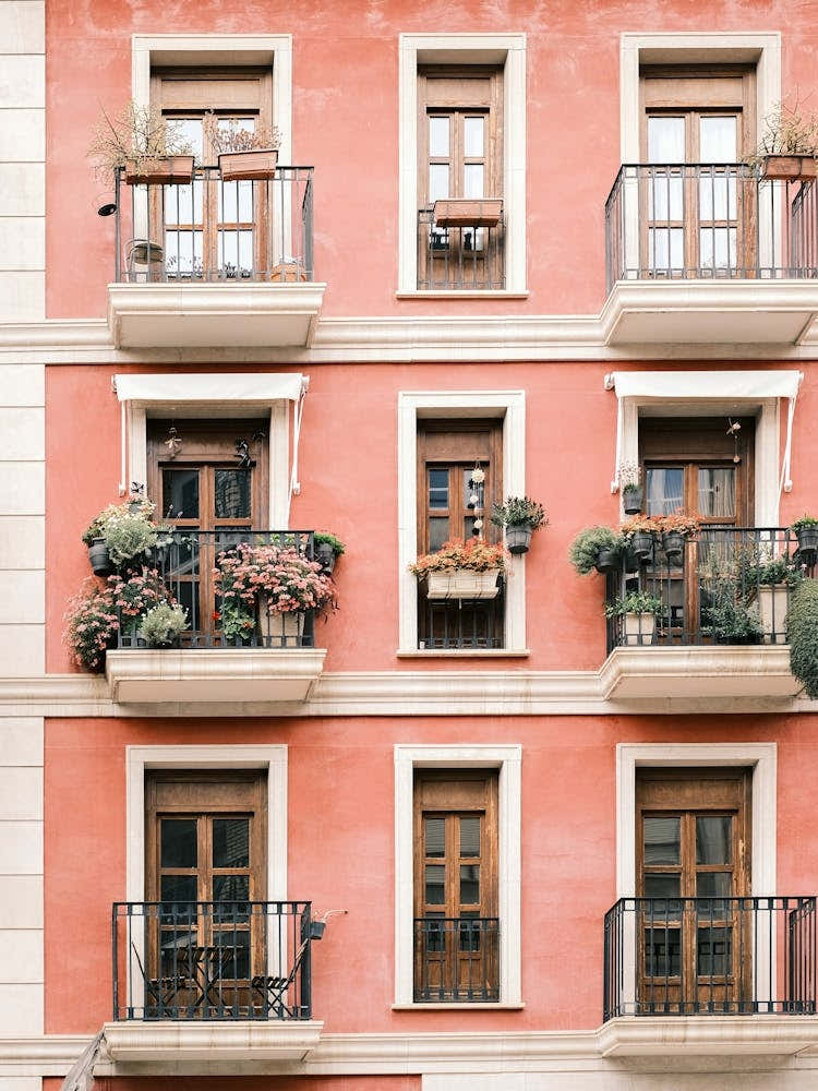 Balconies In Valencia // Valencia, Spain, Travel Photography