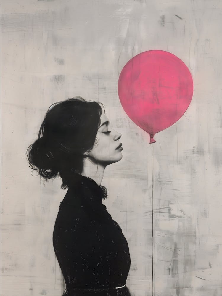 The Girl With The Pink Balloon