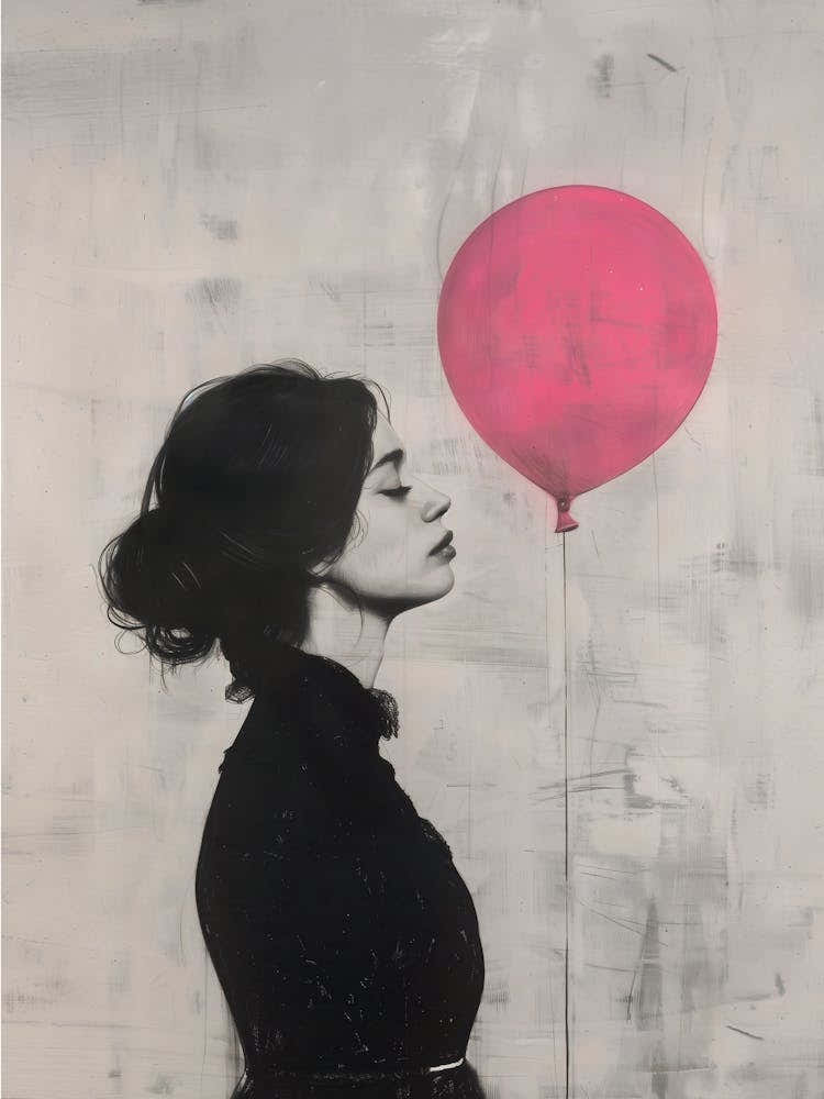 The Girl With The Pink Balloon