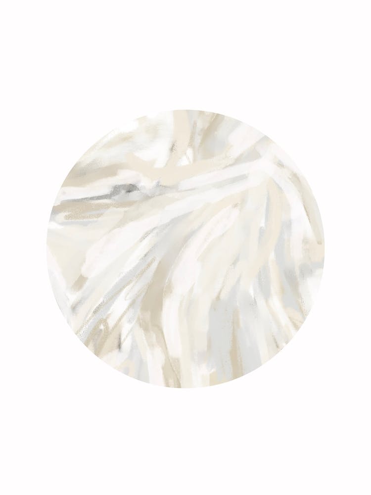 Modern Abstrakt Kreis Neutral