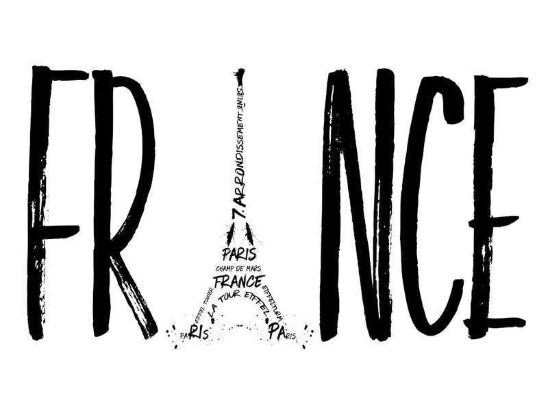 FRANCE Typography