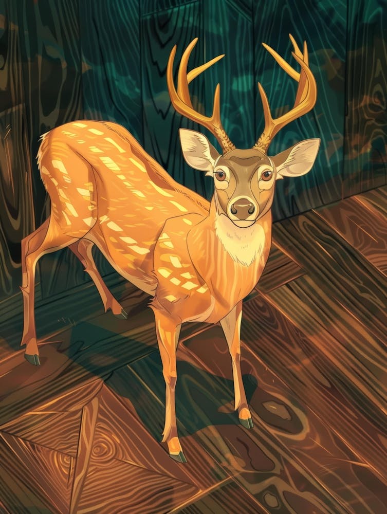 Deer In The Woods 15