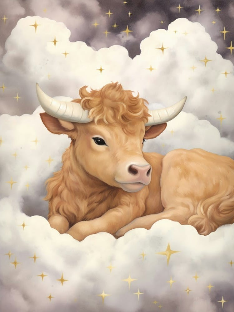 Sleeping Baby Bison 1